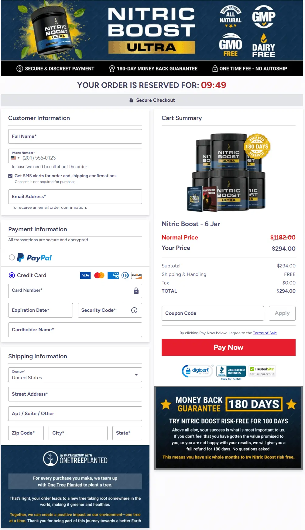 nitric boost ultra buy page